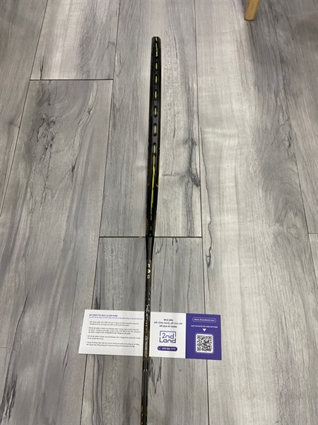 Vợt cầu lông Felet Aeron Carbon Carbon Series 4U-3S LBS - Màu đen - Ngoại hình: 97% - Đã thay dây, chữ phai màu, viền trầy - Body 1