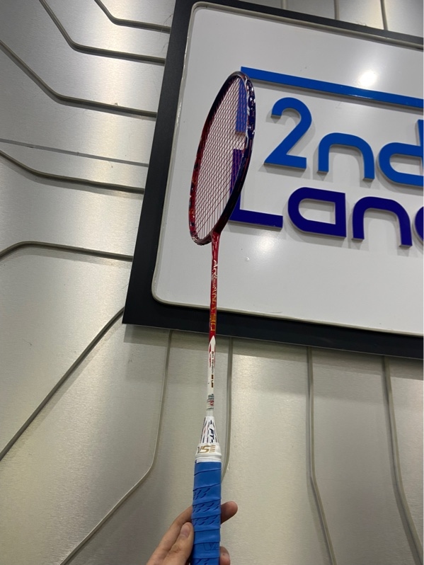 Vợt cầu lông Felet Arcana 90 - Màu đỏ trắng - Ngoại hình: 97% - Body