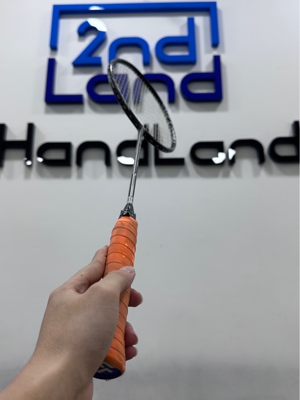 Vợt cầu lông Felet Train Like A Champion - Màu xám đen - Ngoại hình 98% - Bong da tay cầm - Body