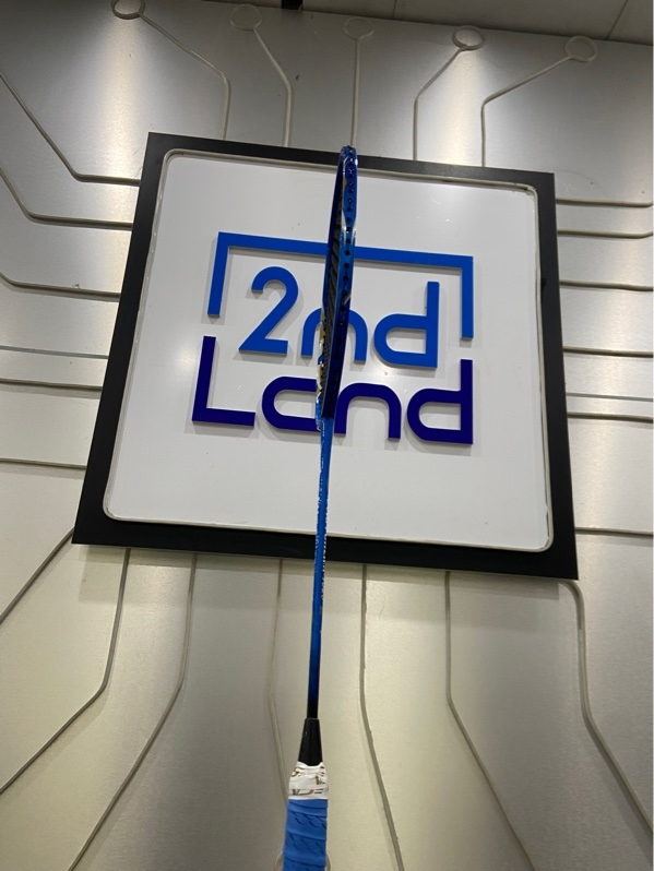 Vợt cầu lông Kawasaki Nano Power K1325 - Màu xanh - Ngoại hình: 97% - Tróc sơn viền,thân - Body