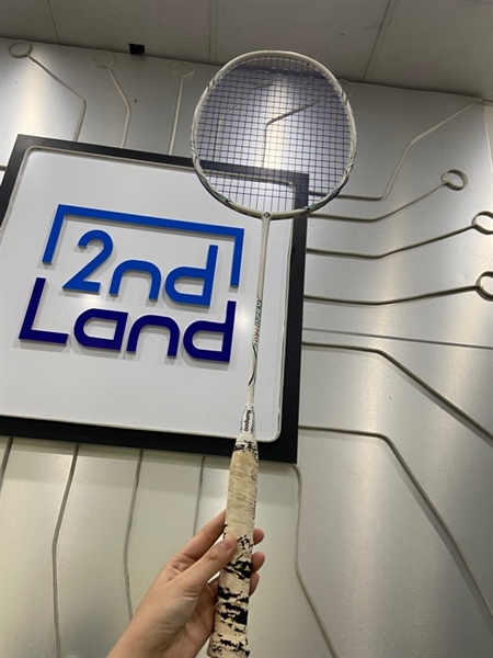 Vợt cầu lông Kumpoo K520 Pro - 4U5G - Màu trắng - Ngoại hình: 96% - Trầy - Body