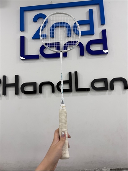 Vợt cầu lông Kumpoo K520 Pro - Màu trắng - Ngoại hình 98% - Kèm túi