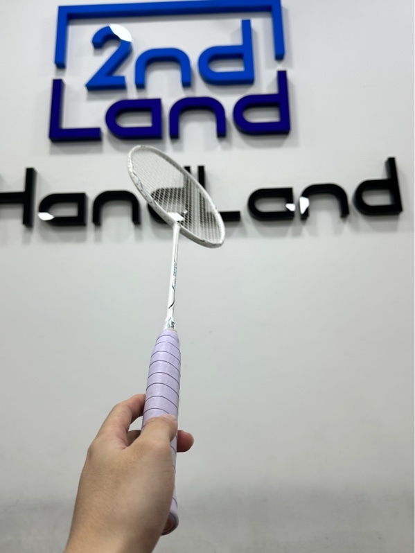 Vợt cầu lông Kumpoo k520 Pro - Màu trắng - Ngoại hình 98% - Kèm túi