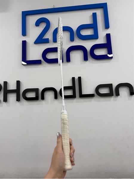 Vợt cầu lông Kumpoo K520 Pro - Màu trắng - Ngoại hình 98% - Kèm túi 1