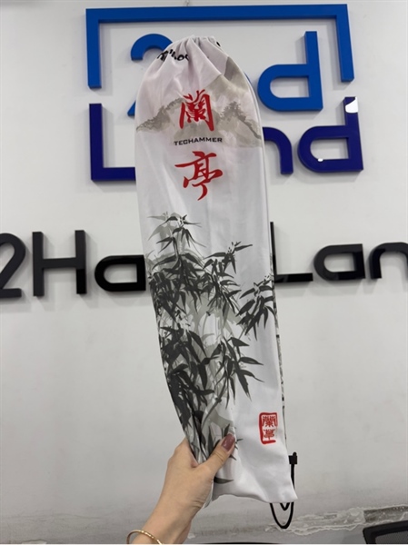 Vợt cầu lông Kumpoo Lanting - Màu trắng - Ngoại hình 98% - Kèm túi