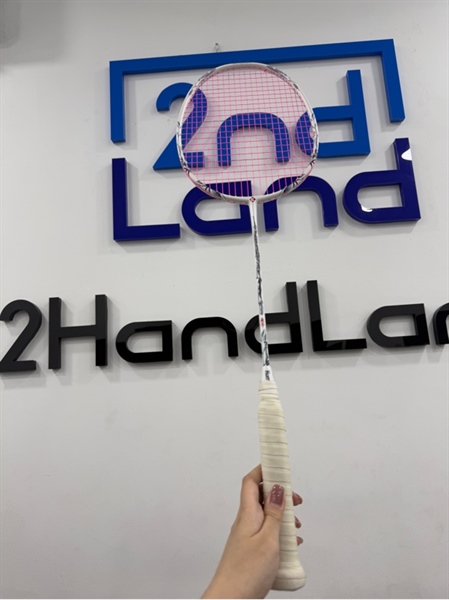 Vợt cầu lông Kumpoo Lanting - Màu trắng - Ngoại hình 98% - Kèm túi 1