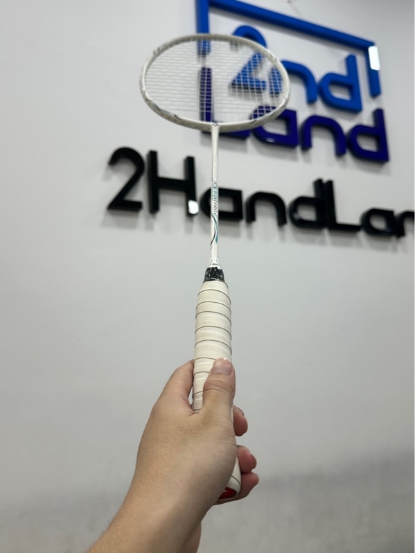 Vợt Cầu Lông Kumpoo Power Control K520 Pro - Màu trắng - Ngoại hình 97% - Trầy xướt - Body