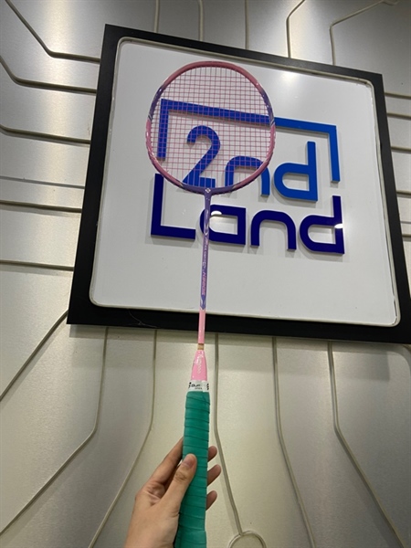 Vợt cầu lông Kumpoo Power Control K5205 - 4UG6 - 22-28-LBS - Màu hồng - Ngoại hình: 98% - Body