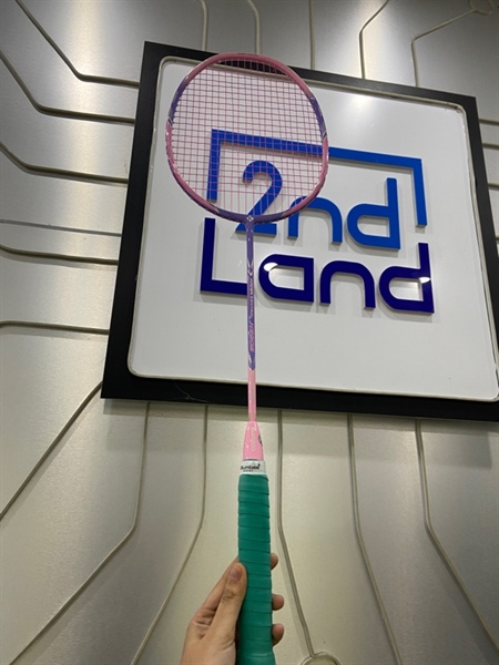 Vợt cầu lông Kumpoo Power Control K5205 - 4UG6 - 22-28-LBS - Màu hồng - Ngoại hình: 98% - Body 4