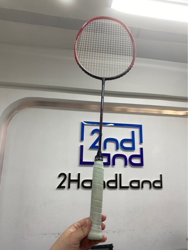 Vợt cầu lông Li-Ning 3D Calibar 300B(Boost) - Màu đỏ đen - Ngoại hình 98% - Kèm túi