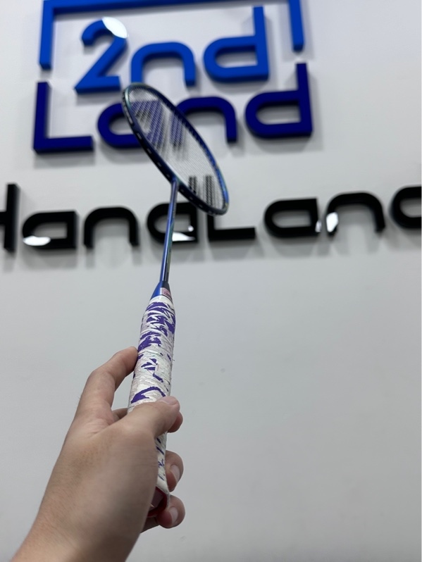 Vợt cầu lông Li-Ning Aeronaut 6000 Control - Màu xanh - Ngoại hình 97% - Body