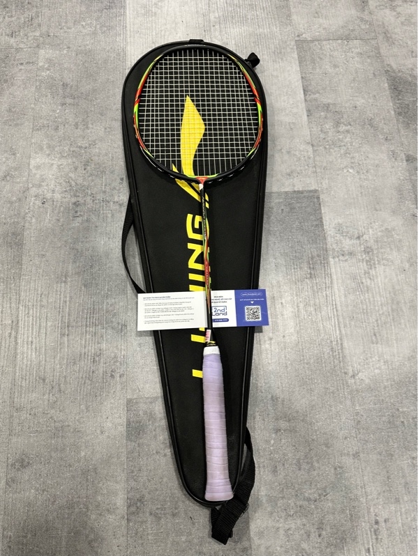 Vợt cầu lông Li-Ning Aeronaut 6000 Power - Màu đen - Ngoại hình 97% - Kèm túi đựng