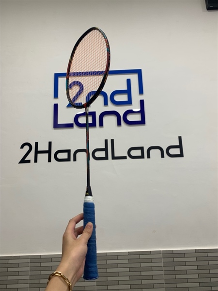 Vợt cầu lông Li-Ning Aeronaut 6000C Combat - Màu đen - Ngoại hình: 97,5% - Xước nhẹ, đã thay lưới - Body 2