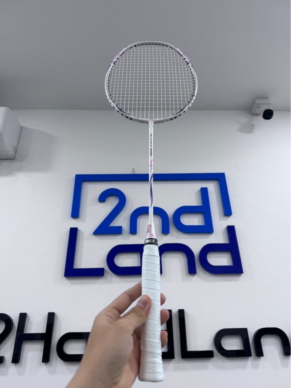 Vợt cầu lông Li-ning Bladex 600 - Màu trắng - Ngoại hình 98% - Body