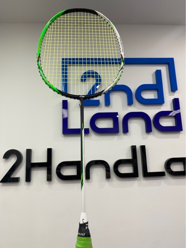 Vợt cầu lông Li-Ning Halbertec 3000 - Màu xanh - Ngoại hình: 97.5% - Xước nhẹ sườn - Body