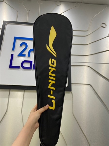 Vợt Cầu Lông Li-Ning Halberter Motor - Màu trắng - Ngoại hình: 98% - Thay dây 1 lần - Kèm túi 3