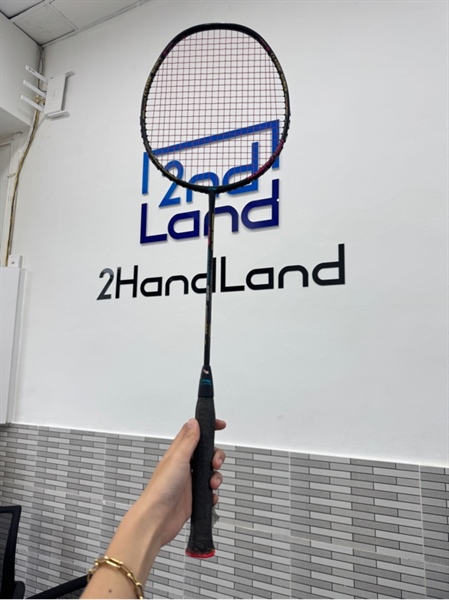 Vợt cầu lông Li-Ning High Carbon 1000 Black - Màu đen - Ngoại hình 97,5% - Tróc sơn nhẹ - Body