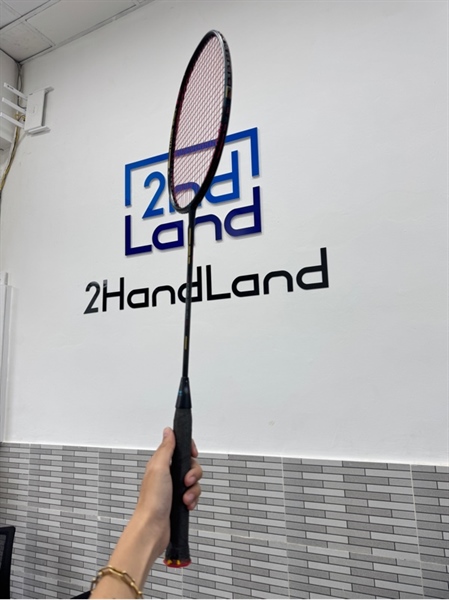 Vợt cầu lông Li-Ning High Carbon 1000 Black - Màu đen - Ngoại hình 97,5% - Tróc sơn nhẹ - Body 1