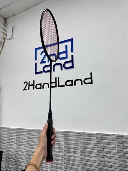 Vợt cầu lông Li-Ning High Carbon 1000 Black - Màu đen - Ngoại hình 97,5% - Tróc sơn nhẹ - Body 2