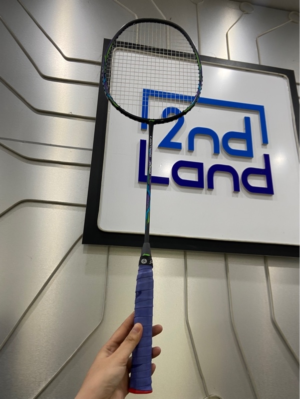 Vợt cầu lông Lining 3000 - Màu xám tím - Ngoại hình: 97% - Tróc sơn viền - Body