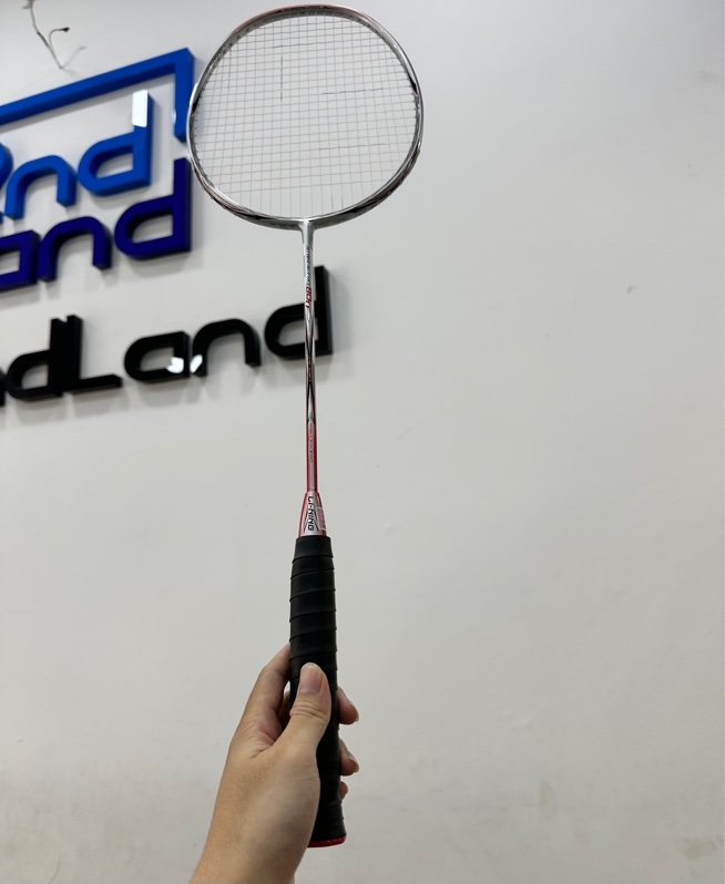 Vợt cầu lông Lining 3D Breakfree 80TF - Màu bạc - Ngoại hình 98% - Body