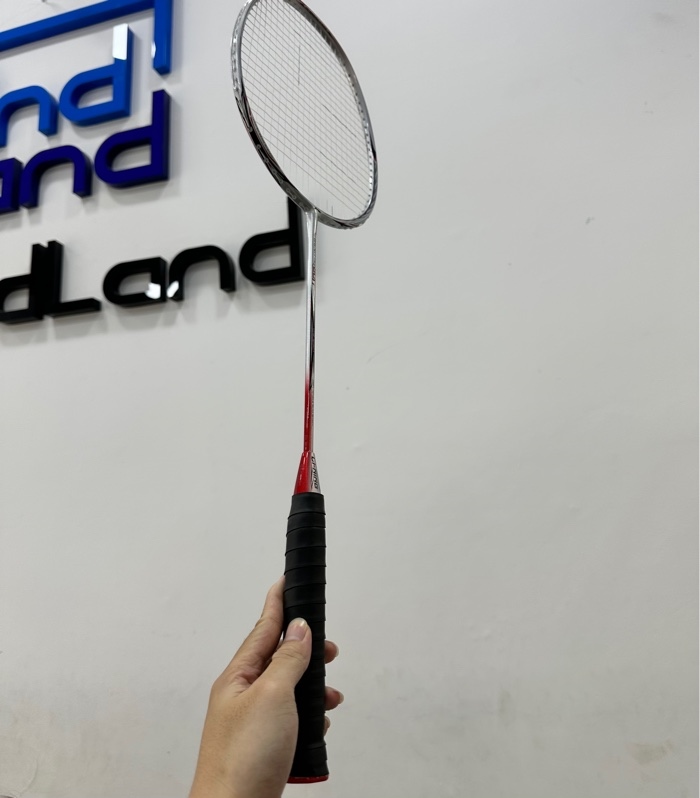 Vợt cầu lông Lining 3D Breakfree 80TF - Màu bạc - Ngoại hình 98% - Body