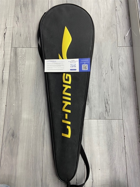 Vợt cầu lông Lining 3D Calibar 200 - S2-G5 30LBS - Màu vàng xanh - Ngoại hình: 98% - Trầy sườn trên - Kèm túi 3