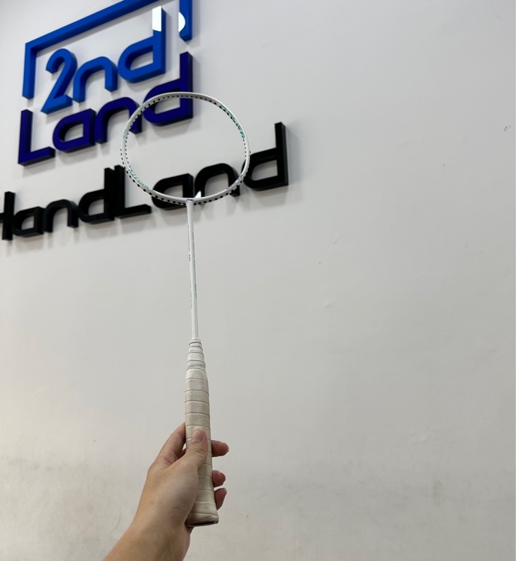 Vợt cầu lông Lining Axforce 10 - Màu trắng - Ngoại hình 97% - Không lưới - Body