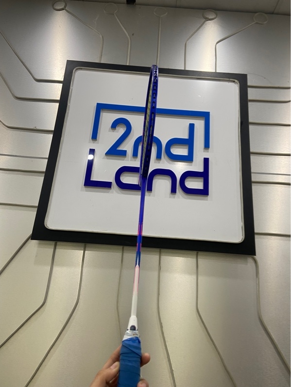 Vợt cầu lông Lining Axforce 20 - Màu xanh dương - Ngoại hình: 97% - Cước 2, trầy khung - Body