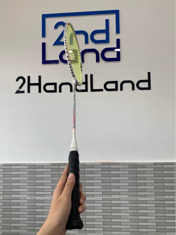 Vợt cầu lông Lining Axforce Cannon - 4U | G5 - Màu trắng - Ngoại hình: 95% - Trầy xước nhiều - Body