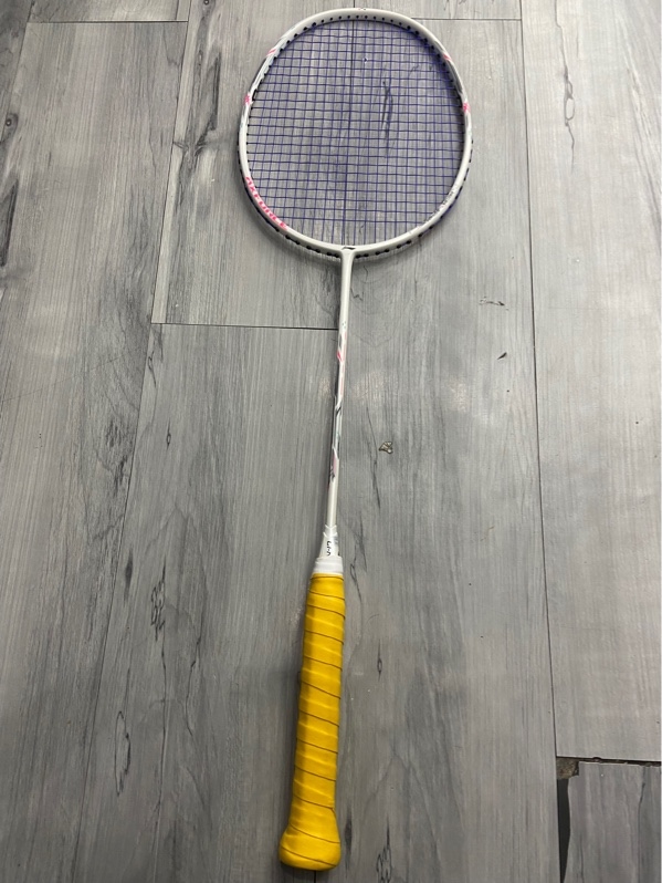 Vợt Cầu Lông Lining Axforce Cannon Light - Size 4U|G5 - 29 LBS - Màu trắng - Ngoại hình: 98% - Trầy viền dăm - Body