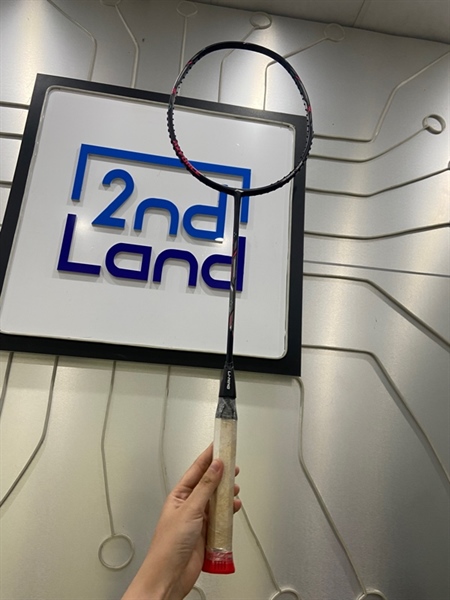 Vợt cầu lông Lining Axforce Cannon - Màu đen - Ngoại hình: 98% - Không cước (cước 2) - Kèm túi