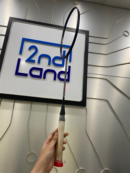 Vợt cầu lông Lining Axforce Cannon - Màu đen - Ngoại hình: 98% - Không cước (cước 2) - Kèm túi 1