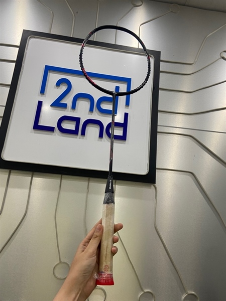 Vợt cầu lông Lining Axforce Cannon - Màu đen - Ngoại hình: 98% - Không cước (cước 2) - Kèm túi 2