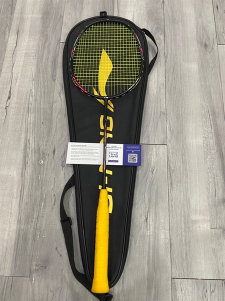 Vợt cầu lông Lining Axforce Cannon - Màu đỏ - Ngoại hình: 98% - Kèm túi 2