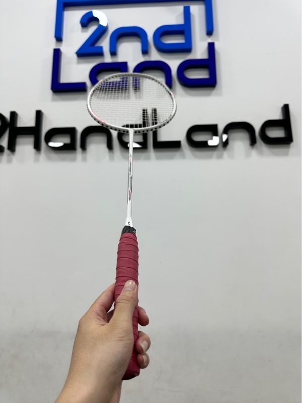 Vợt cầu lông Lining Axforce Cannon - Màu trắng - Ngoại hình 97% - Body