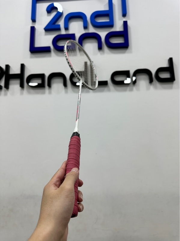 Vợt cầu lông Lining Axforce Cannon - Màu trắng - Ngoại hình 97% - Body