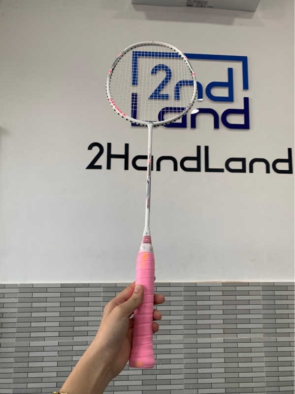 Vợt cầu lông Lining Axforce Cannon - Màu trắng - Ngoại hình: 98% - Body