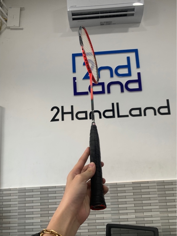 Vợt cầu lông Lining bladex 800 - Màu cam đen - Ngoại hình: 97,5% - Kèm túi