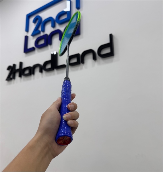 Vợt cầu lông Lining Calibar 300C - Màu xanh - Ngoại hình 97% - Body 2