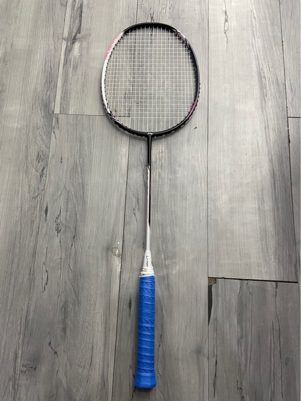 Vợt cầu lông Lining Halbertec 2000 - Màu trắng đen - Ngoại hình: 98% - Kèm túi