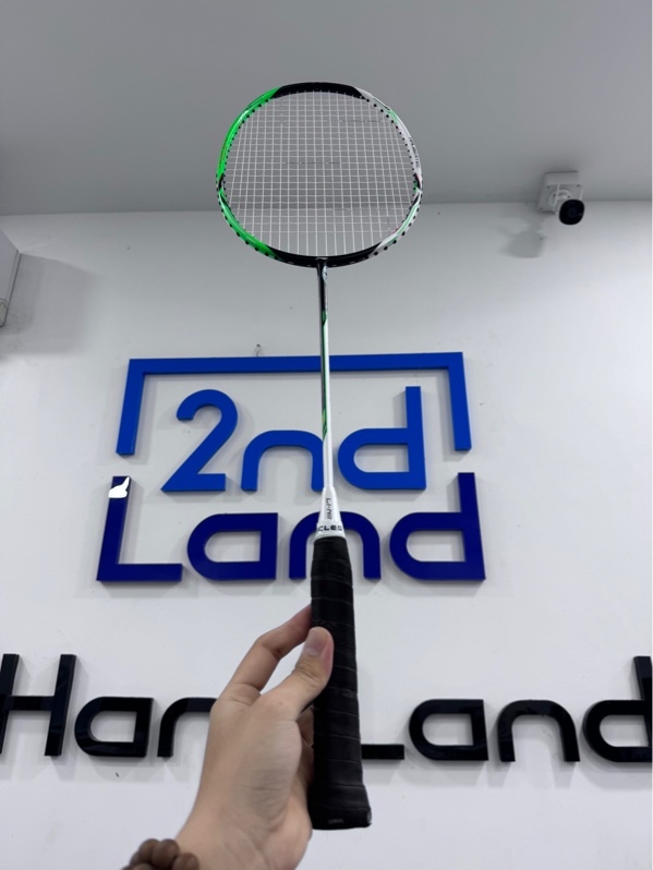 Vợt cầu lông Lining Halbertec 3000 - Màu trắng xanh - Ngoại hình 98% - Body