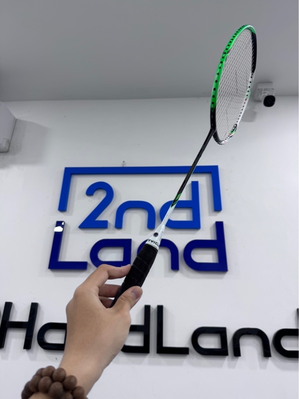 Vợt cầu lông Lining Halbertec 3000 - Màu trắng xanh - Ngoại hình 98% - Body
