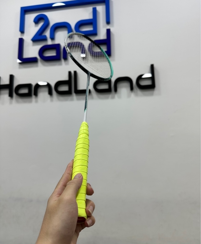 Vợt Cầu lông Lining Halbertec 6000 - Màu trắng xanh - Ngoại hình 97% - Body