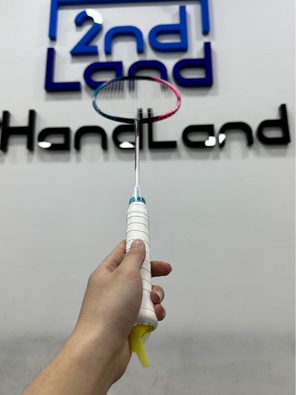 Vợt Cầu Lông Lining Halbertec 8000 - Màu xanh hồng - Ngoại hình 97% - Body