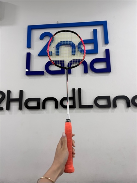 Vợt cầu lông Lining Halbertec Motor - Màu đen hồng - Ngoại hình 98% - Body 2