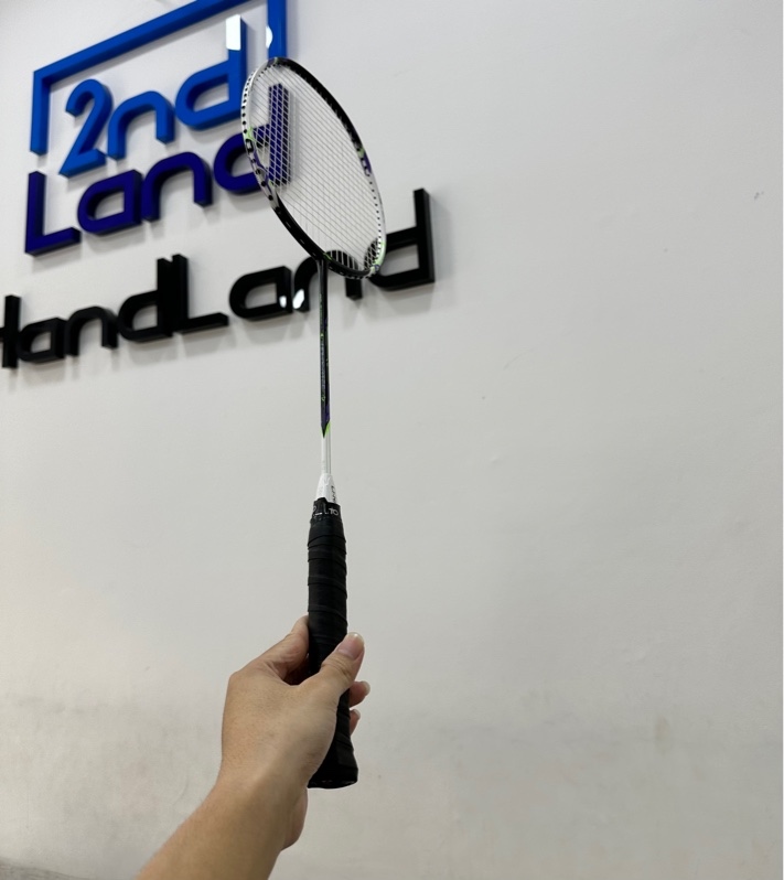 Vợt cầu lông Lining Halbertec Motor - Màu đen - Ngoại hình 96.5% - Body