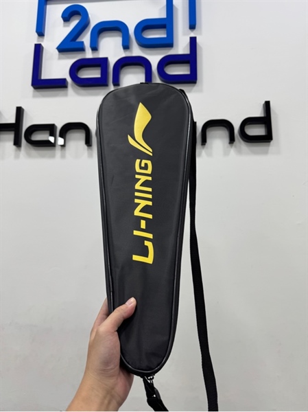 Vợt cầu lông Lining Halbertec Motor - Màu đỏ đen - Ngoại hình 98% - Kèm túi 3