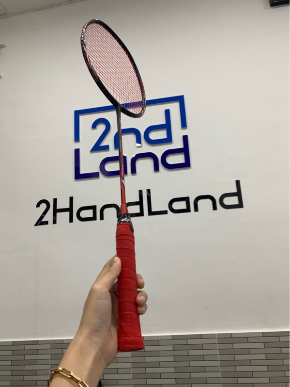 Vợt cầu lông Lining Lightning 2000 - Màu đỏ đen - Ngoại hình: 98% - Body