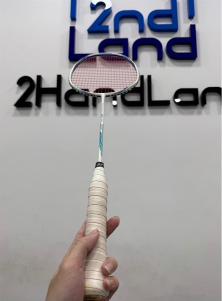 Vợt Cầu Lông Lining Turbo Charging 10B - Màu trắng - Ngoại hình 98% - Kèm túi